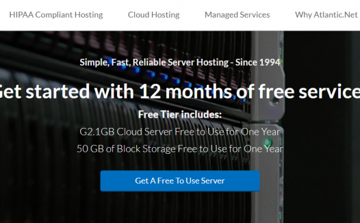 #转# Atlantic:免费一年VPS 1H/1G/40G SSD/3TB